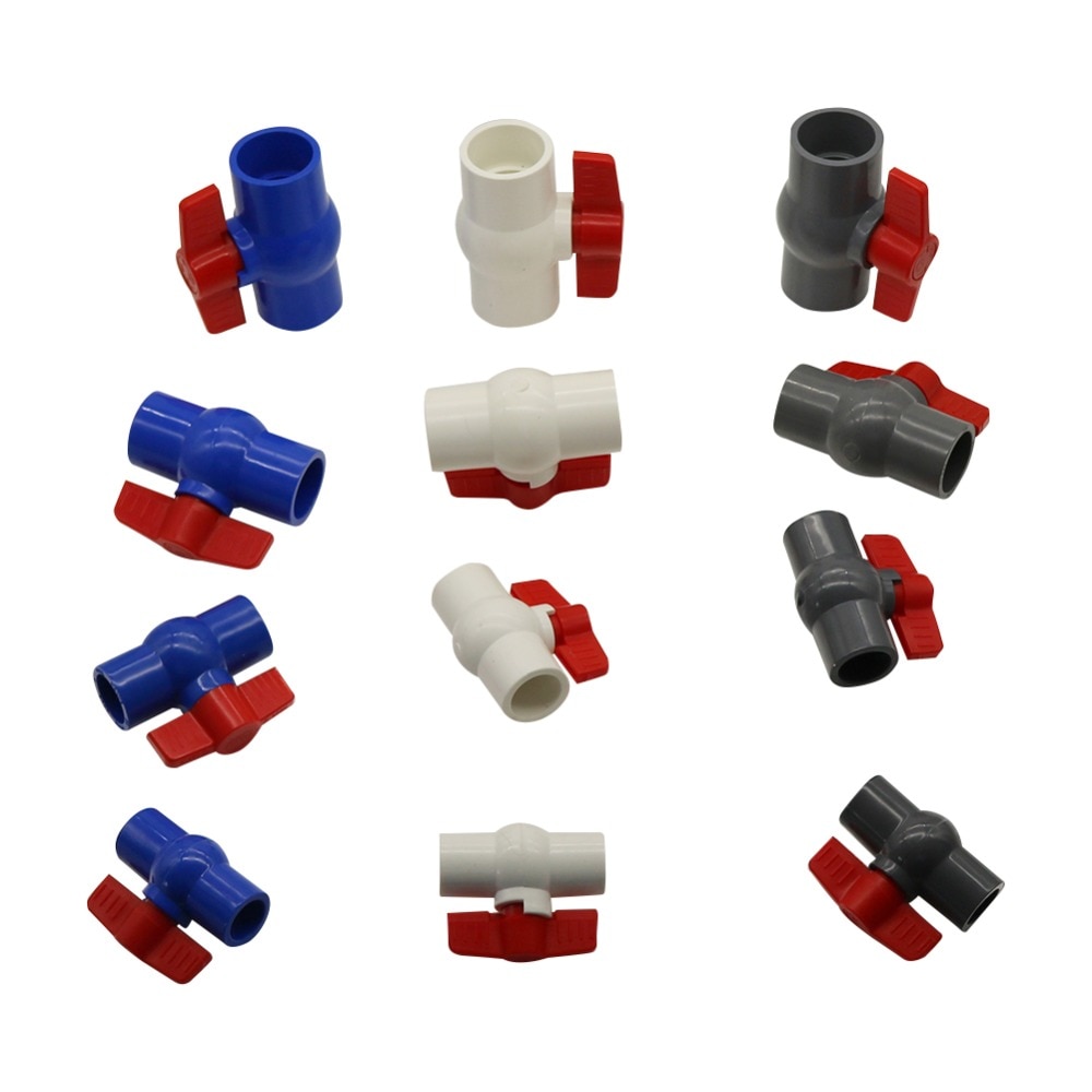 1 Đầu Nối Ống Nước Bằng Nhựa pvc 3 Màu 20/25/32/40mm