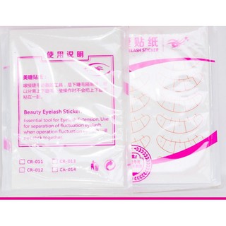 Pad chia size, Pad chia size nối mi, nối mi - tạo fan - dụng cụ nối mi