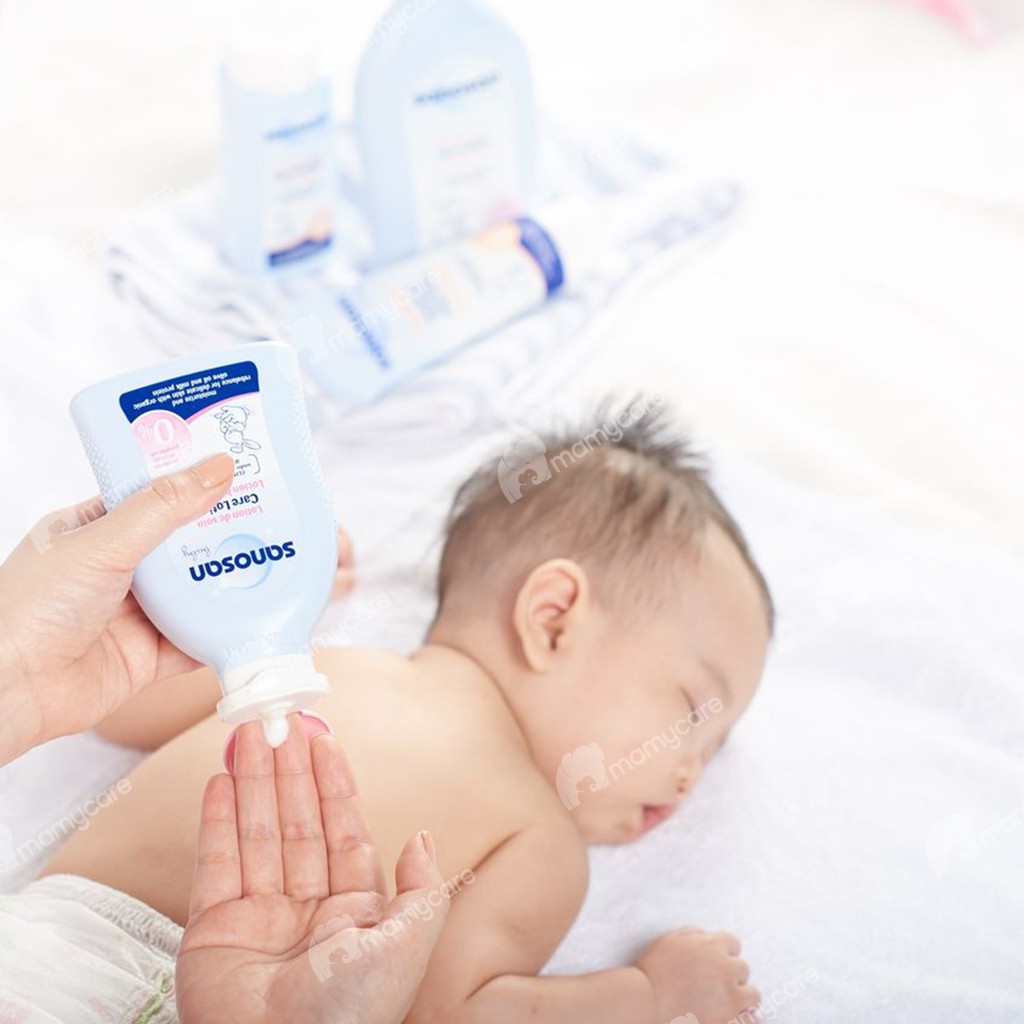 Sữa dưỡng thể Sanosan cho bé da chàm thể tạng và nhạy cảm 50ml - MAMYCARE