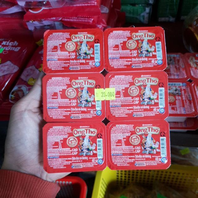 Sữa đặc ông thọ dạng vĩ (vĩ 6x40g)