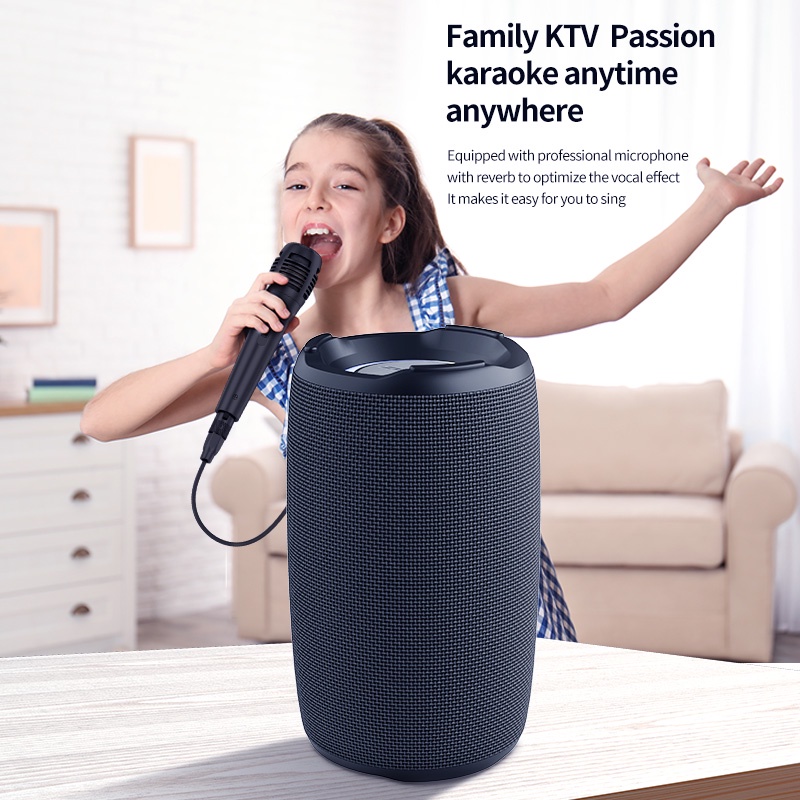 Loa Bluetooth Zealot S61 Không Dây Hỗ Trợ Thẻ Nhớ TF/AUX Karaoke Bass Mạnh