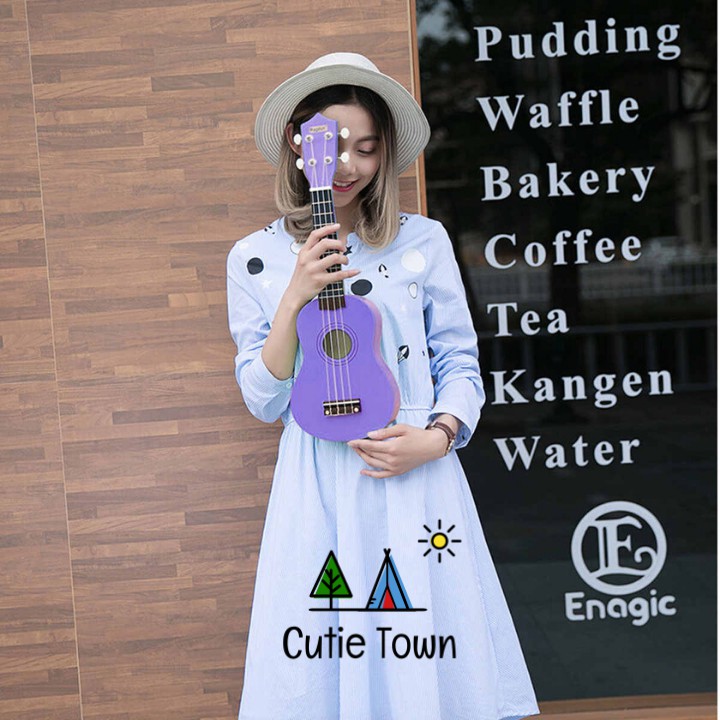 ĐÀN UKULELE SIZE SOPRANO ĐẸP VÀ XỊN CUTIE TOWN