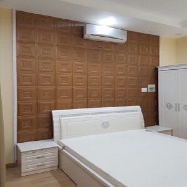 Xốp dán tường giả da 60.60 dày 1cm dùng livetream | BigBuy360 - bigbuy360.vn