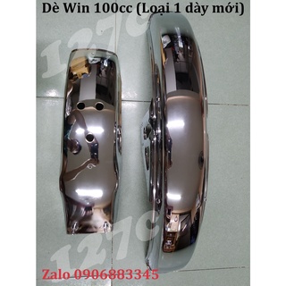 [HCM] Dè trước + sau Win 100/ 125cc (Loại 1 dày giả zin)