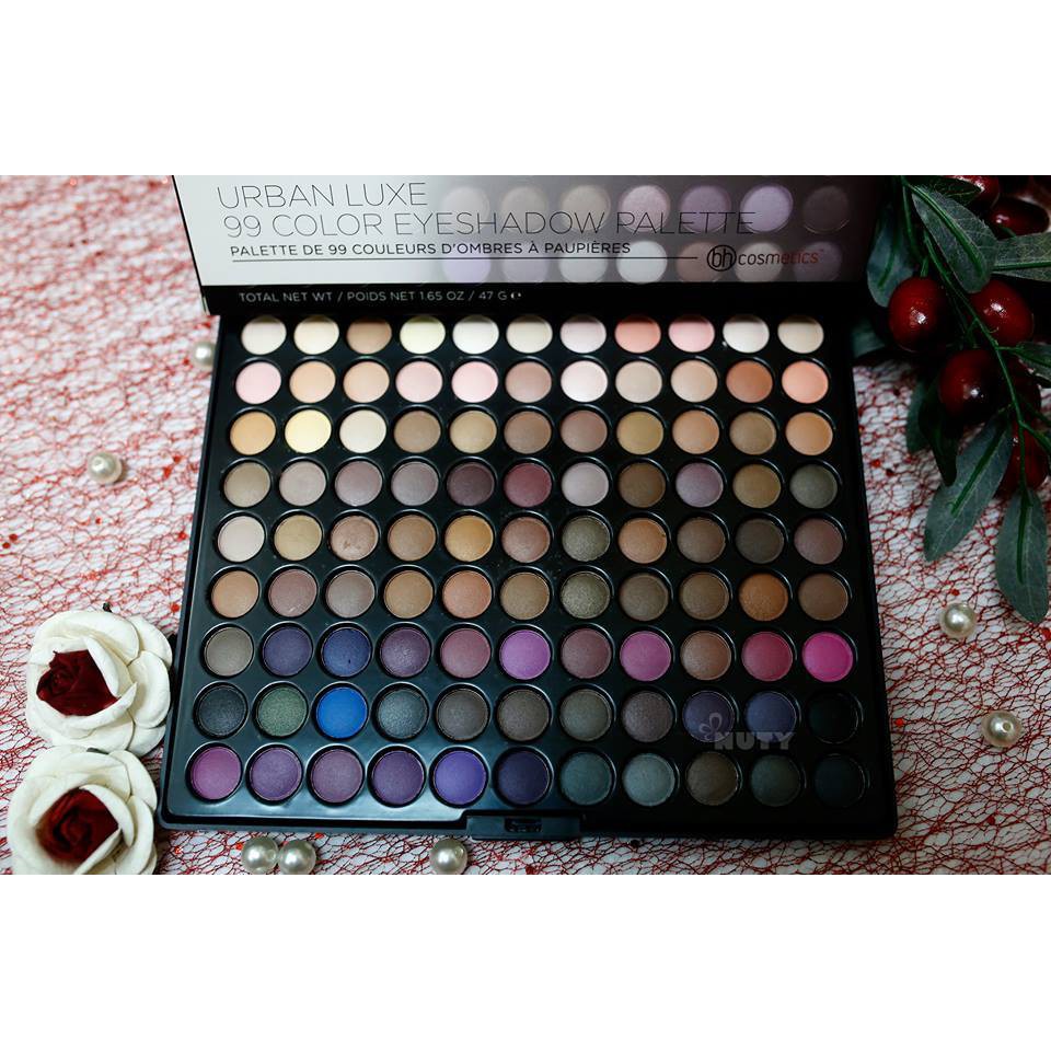 BẢNG PHẤN MẮT BH COSMETICS Urban Luxe - 99 Color Eyeshadow Palette