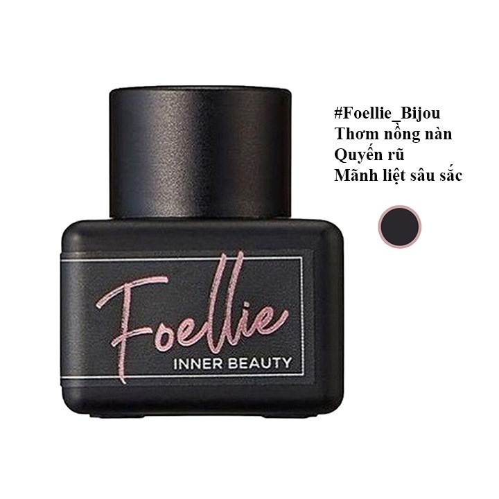 Nước Hoa Vùng Kín Nữ Foellie Official Hàng Chính Hãng Màu Đen Foellie Mini Inner Perfume 5ml Hàn Quốc Tinh Tế Body Dezy