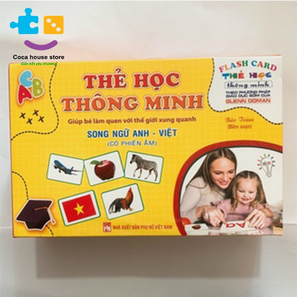 Bộ chủ đề thẻ học thông minh 12*16cm - Flashcard Glenn Doman ( full 18 chủ đề)