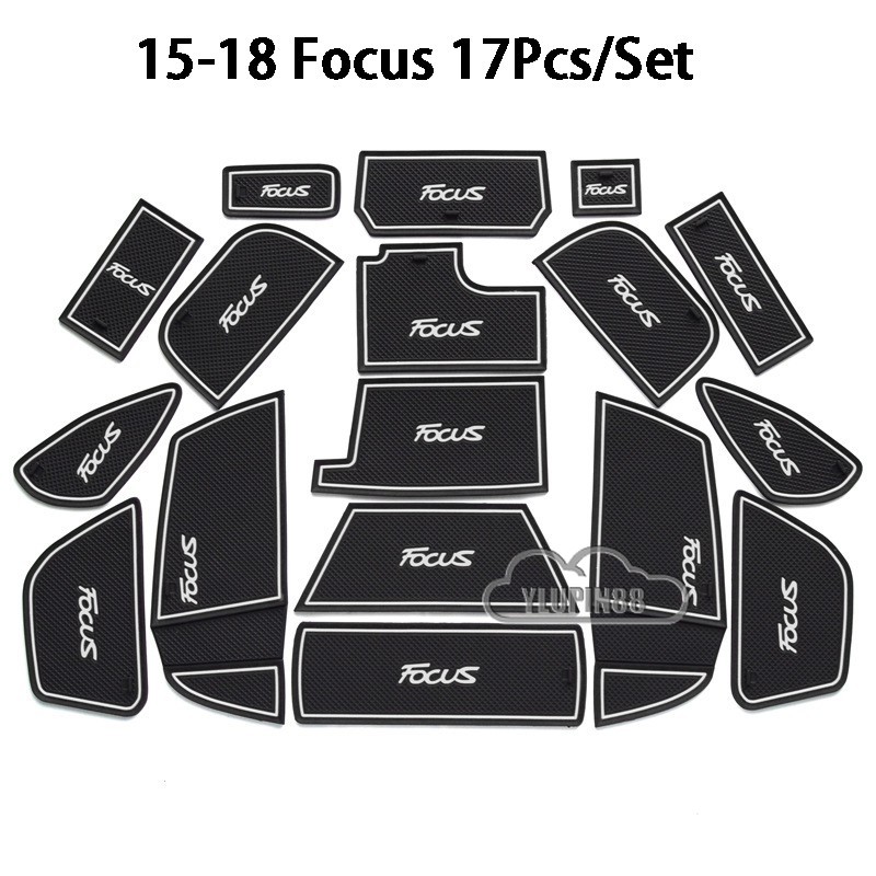 Thảm Lót Cốc Nước Chống Bụi Chống Trượt Cho Xe Hơi ford focus 2009-2018 ford focus 2009