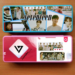 Hộp bút hình Seventeen hai tầng
