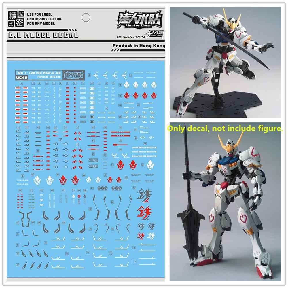 Decal dán mô hình MG HG IBO series Gundam Barbatos 8818 các loại - Water sticker