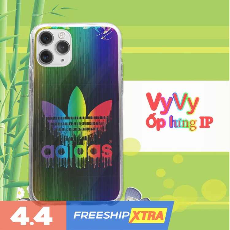 Ốp lưng - Ốp Iphone hình ADIDAS Khuyến Mại chất silicon trong BRD20210691