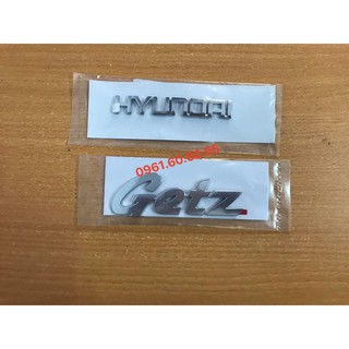 CHỮ HYUNDAI GETZ HÀNG THEO XE