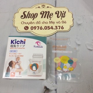 BÁN SỈ - Combo 10 hộp 50 túi trữ sữa Kichilachi dung tích 250ml