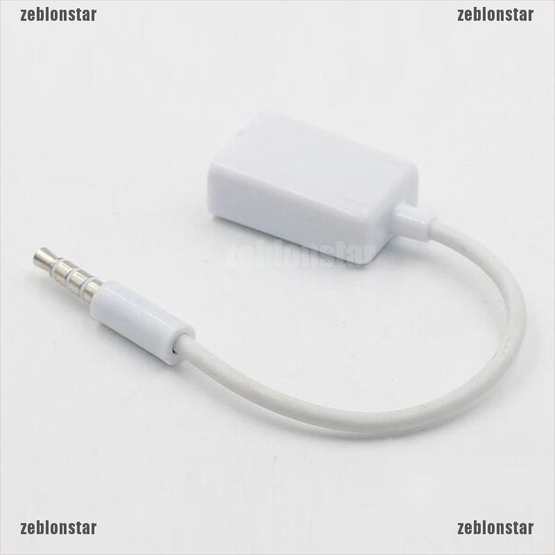 ❤Đầu Chuyển Đổi Từ Giắc Cắm 3.5mm Sang Cổng USB 2.0