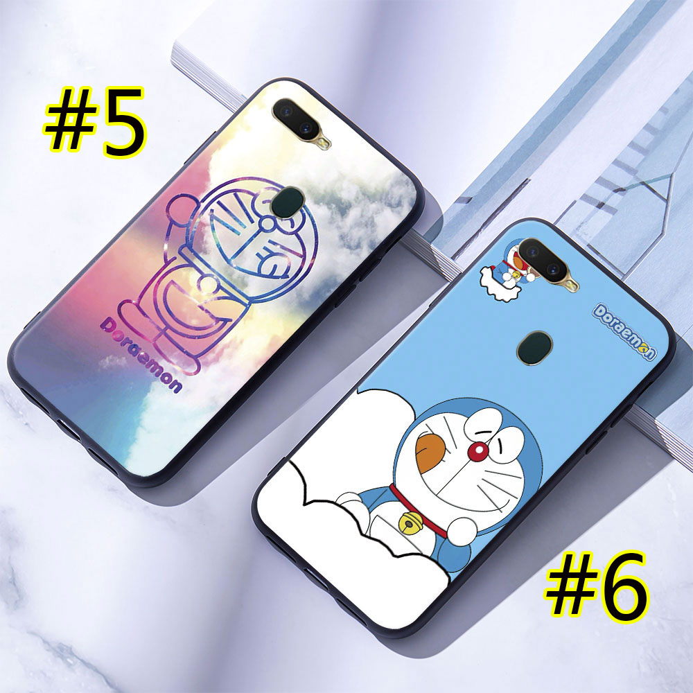 Ốp Điện Thoại Mềm Hình Doremon cho OPPO A3 A3S A5 A5S A7 A12 A12E A9 2020 A15 A16 A11K
