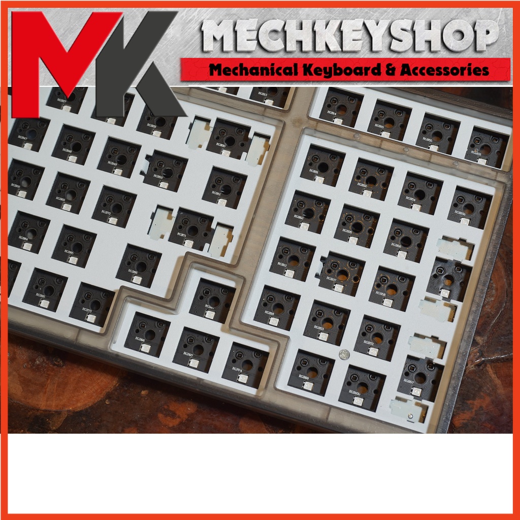 ▨ Bộ kit bàn phím cơ Edra EK398 3 chế độ kết nối mạch xuôi bảo hành 12 tháng