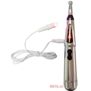 Bút dò huyệt châm cứu aukewel kết hợp đèn laser trị viêm mũi xoang
