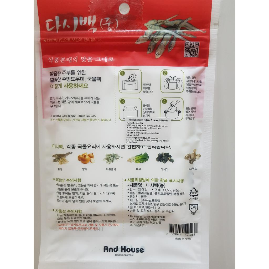 [Có sẵn] Túi đựng thực phẩm cỡ trung (bịch 28 túi đựng)