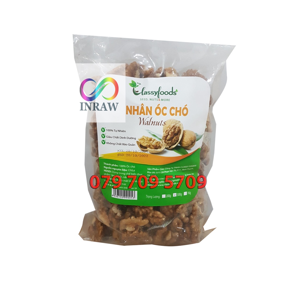 Nhân Óc Chó Nhập Khẩu - Walnut Kernels - Giao thương hiệu ngẫu nhiên