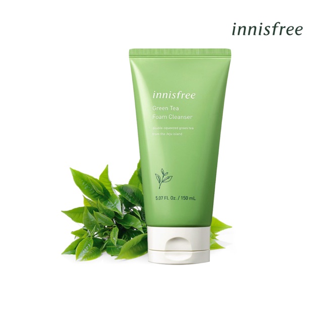 Sữa rửa mặt Innisfree Trà Xanh - Làm sạch sâu & ngăn ngừa mụn