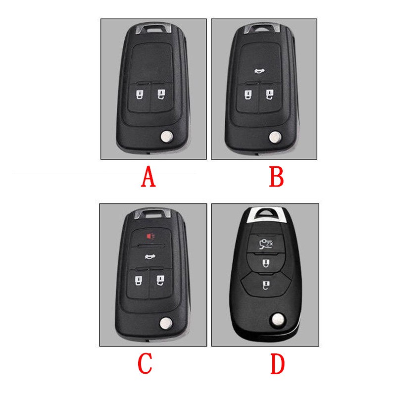 Vỏ da bảo vệ chìa khóa điều khiển từ xa thiết kế cho xe hơi Chevrolet/Colorado Cruze Sonic Trailblazer
