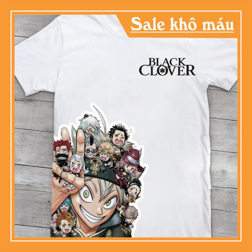 SALE- áo thun nam nữ - BLACK CLOVER