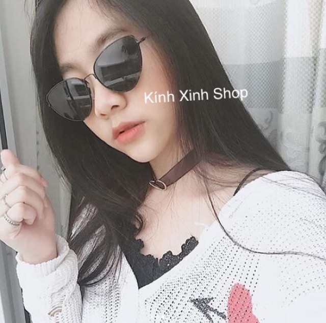 Kính râm Mắt mèo Thời trang sang chảnh Cao cấp