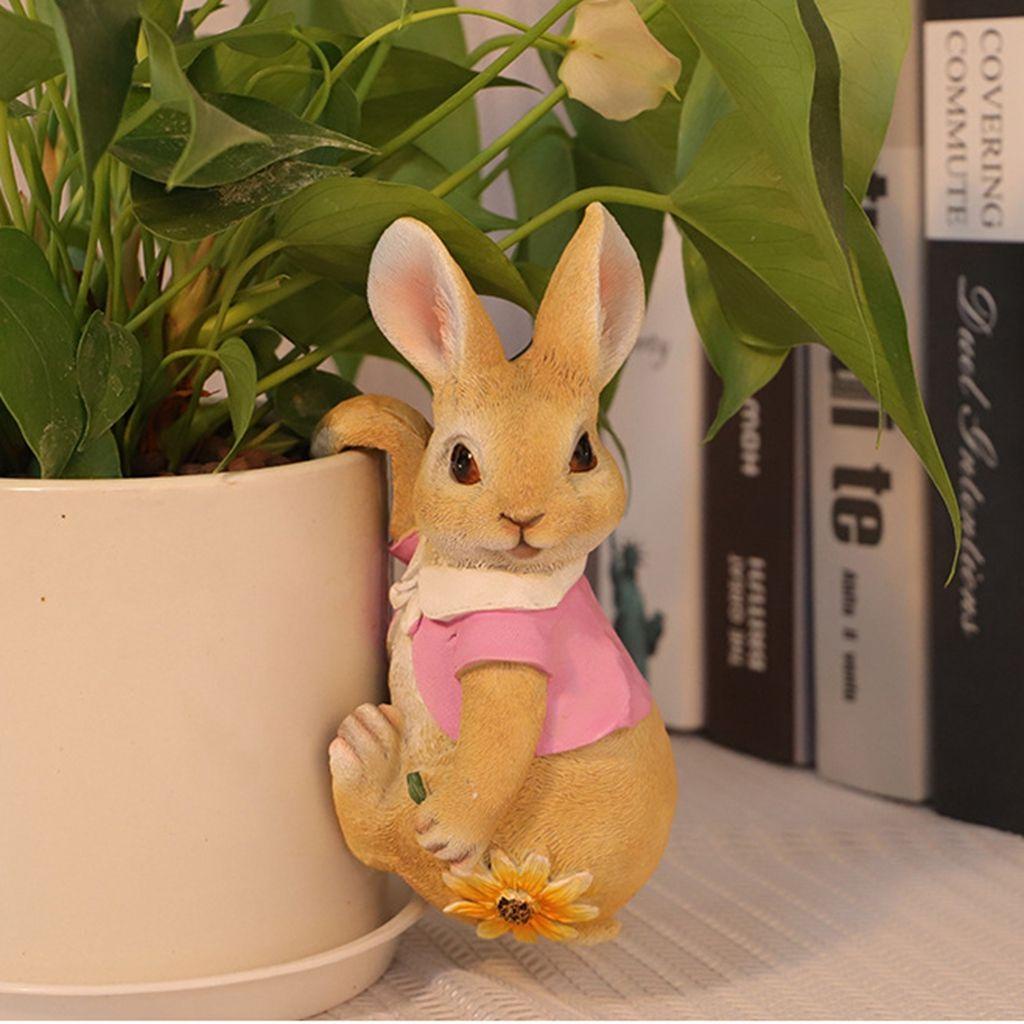 YIYU 1 Mặt Dây Chuyền Hình Thỏ Dễ Thương Bằng Nhựa Resin Chất Lượng Cao DIY TYLER1