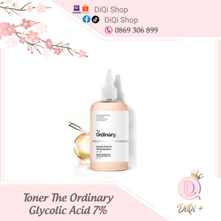 Toner tẩy tế bào chết the ordinary glycolic acid 7% toning solution 240ml