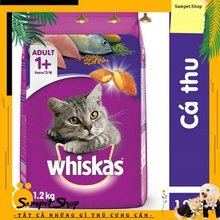 Thức ăn hạt Whiskas cho mèo 1.2kg