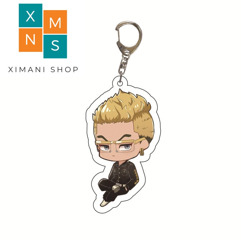Móc Khóa Tokyo Revengers Anime Nhân Vật Chibi Keychains Acrylic Mica - Kịch Trường Của Takemichi