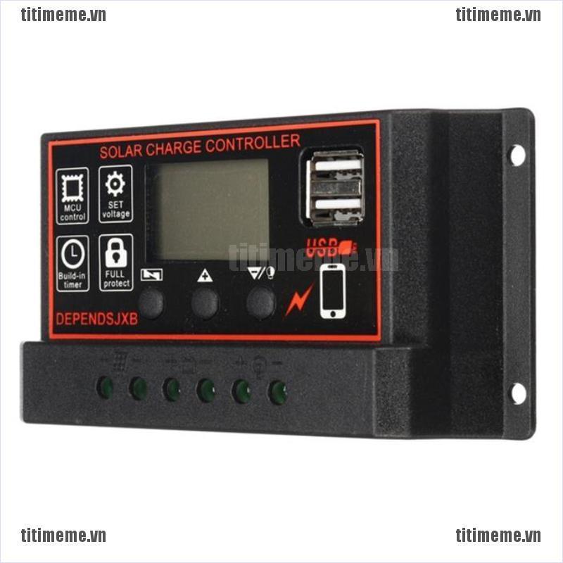 Bộ Điều Khiển Sạc Năng Lượng Mặt Trời 10a-60a Mppt 12v / 24v | BigBuy360 - bigbuy360.vn