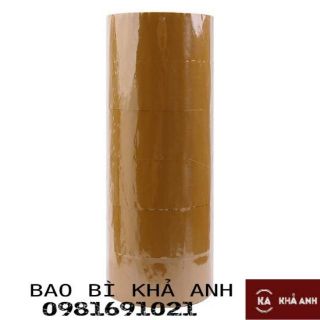 🥡🥡 Giá sỉ - Băng keo trong, đục 100Y ( 6 cuộn / cây )