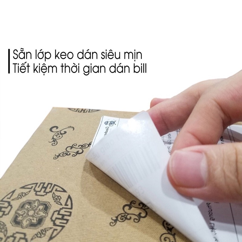 Giấy in nhiệt dạng cuộn decal in đơn hàng