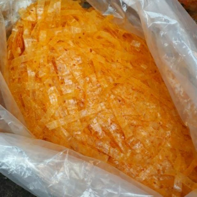 500g bánh tráng phô mai Long An loại sợi và lát