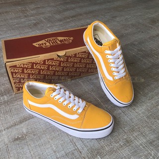 Giày v old skool vàng tươi