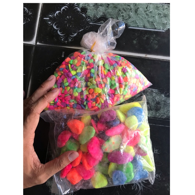 COMBO 2 BỊCH ĐÁ ĐỦ MÀU TRANG TRÍ HỒ CÁ NON BỘ