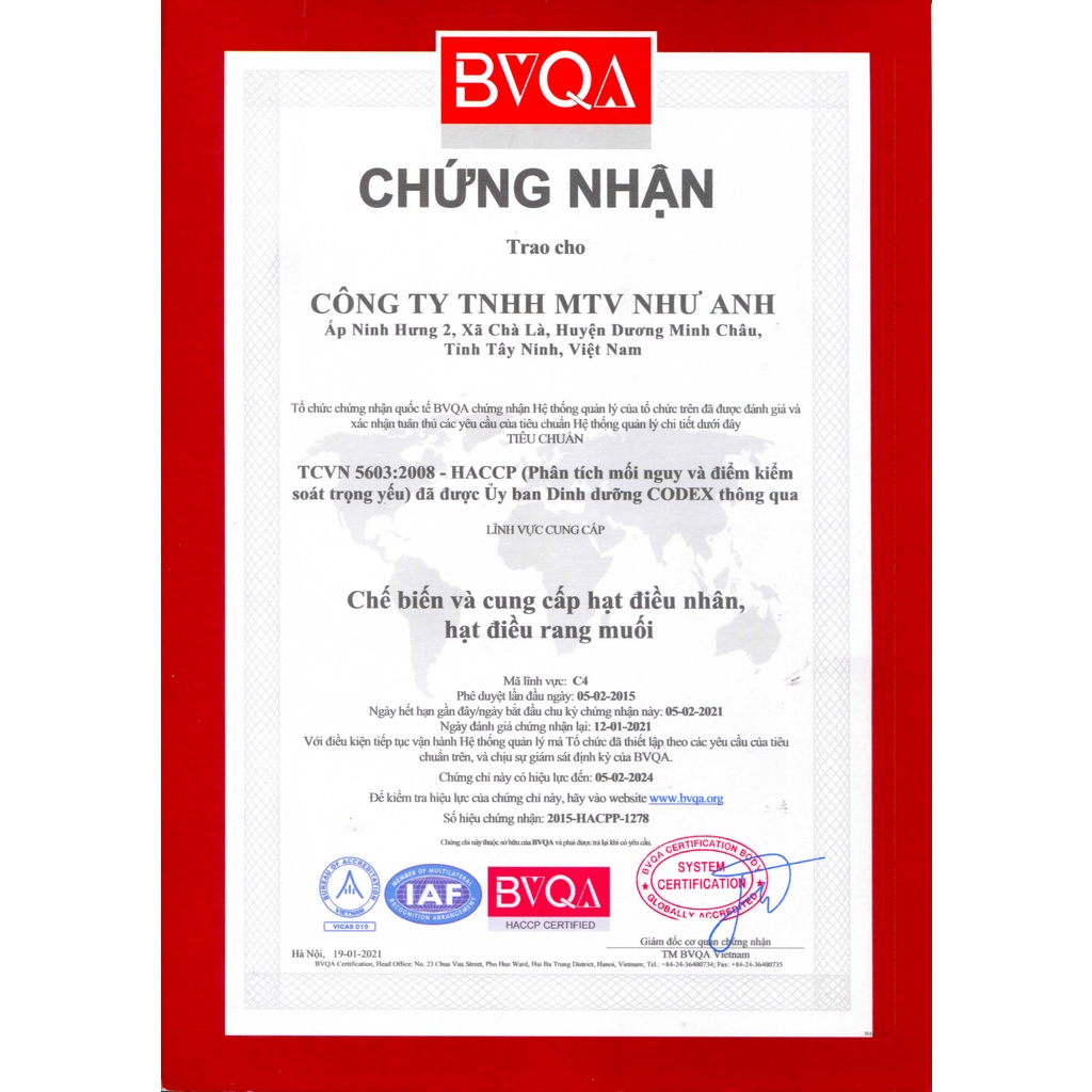 HẠT ĐIỀU RANG MUỐI XUẤT KHẤU(LOẠI 500GR VÀ 250GR) ĐẦY ĐỦ GIẤY TỜ ĐÚNG TIÊU CHUẨN