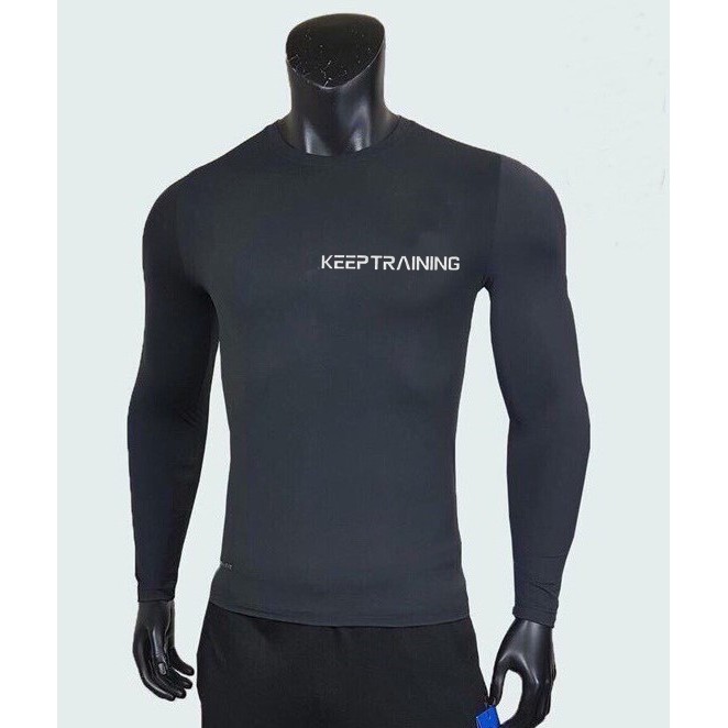 Áo giữ nhiệt nam áo dài tay áo thể thao nam 6 màu KEEP TRAINING | BigBuy360 - bigbuy360.vn