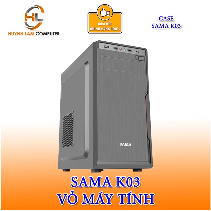 Vỏ máy tính Case SAMA K03 (ATX, M-ATX) Chính hãng phân phối