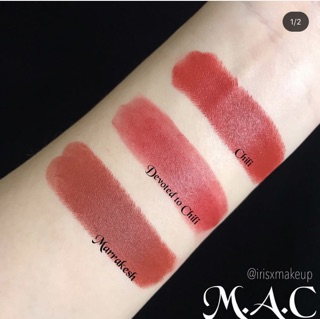 [CÓ SẴN - ĐỦ BILL]🎀 Son MAC fullsize đủ màu 🎀 Chili, Ruby woo, Marrakesh, Devoted to Chili