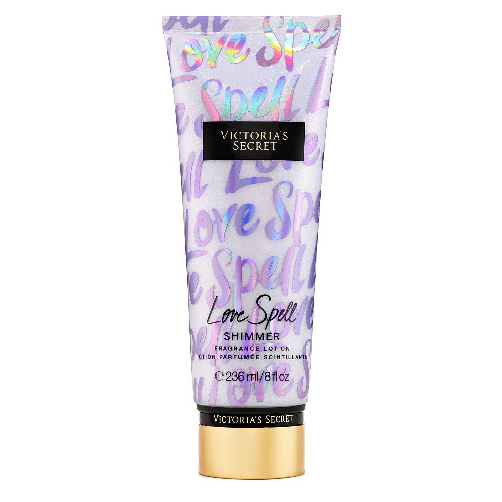 Dưỡng thể giữ ẩm da Victoria's Secret Fragrance Lotion Shimmer Love Spell 236ml (Mỹ)