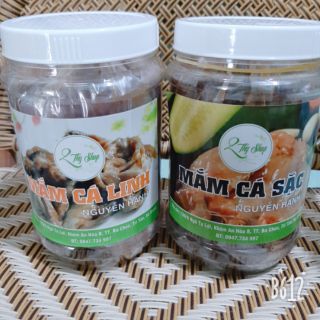 Combo 1kg mắm cá linh và 1kg mắm cá sặc
