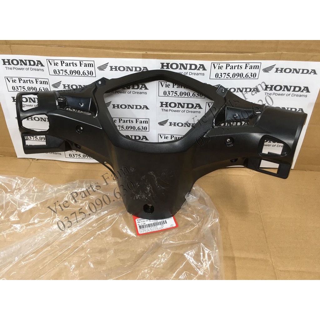 Nắp sau/ Ốp Đầu sau Wave S110, Wave RS110  nhựa nhám - Hàng chính hãng Honda