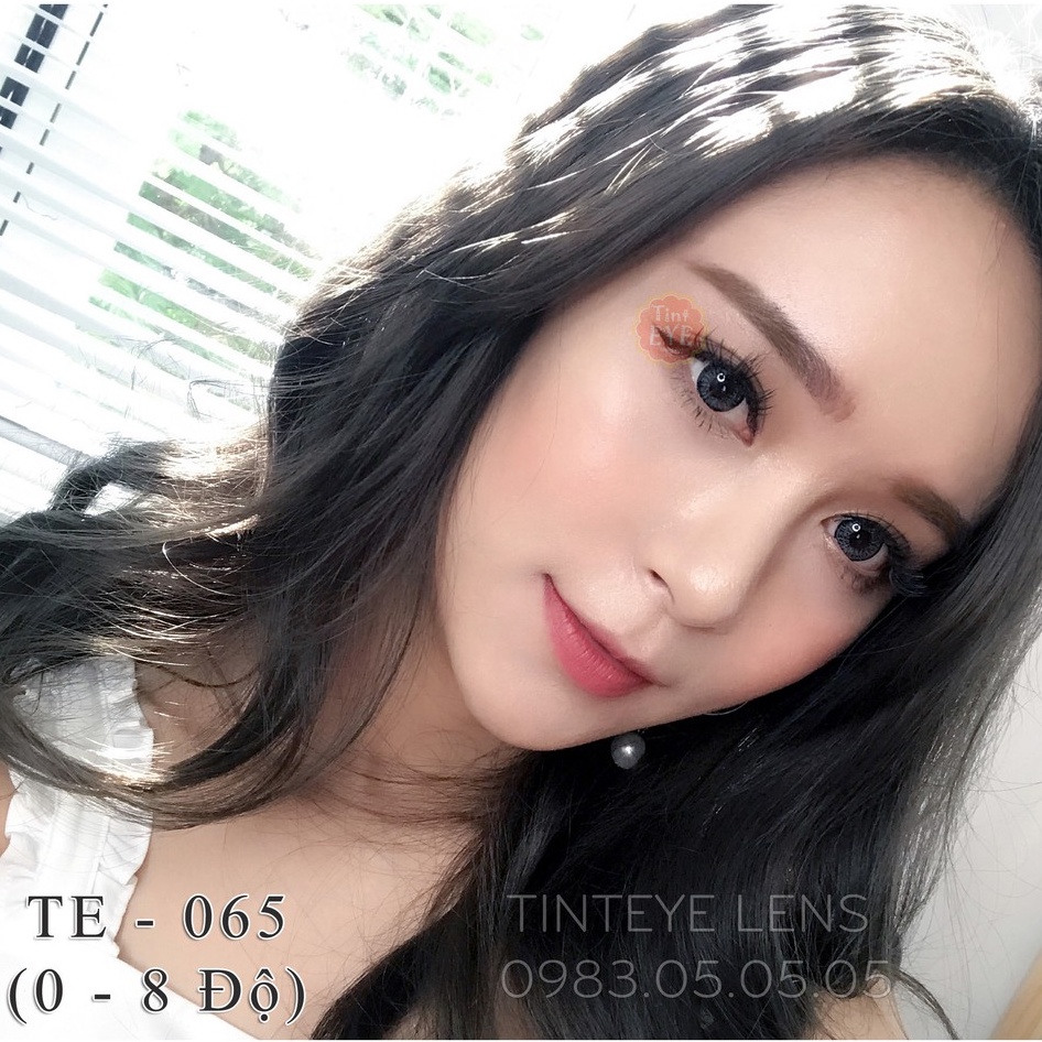 Kính Áp Tròng Tint Eye Lens Xám Ánh Đen TE - 065