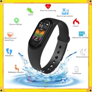 Đồng hồ thông minh smarband M5. Chống nước tiêu chuẩn, đo nhịp tim, lượng calo, đo bước chân, quãng đường.