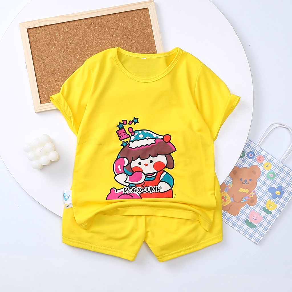 Bộ đồ quần áo cho bé gái mẫu jụmum đáng yêu từ 7kg đến 25kg-HOÀNG NAM KIDS