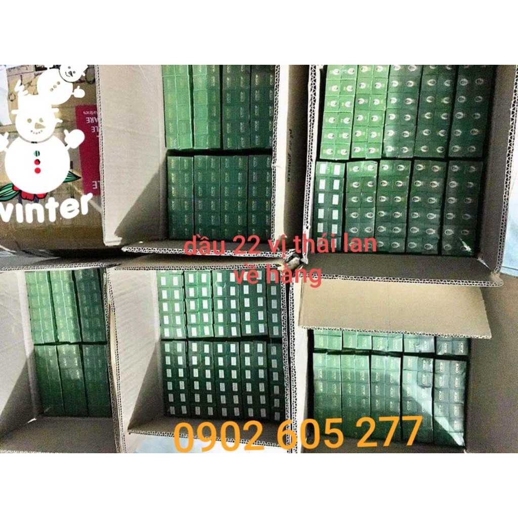 Dầu lăn 22 vị thảo dược Herbal Liqid Blam Yatim Brand Thái Lan 8ml