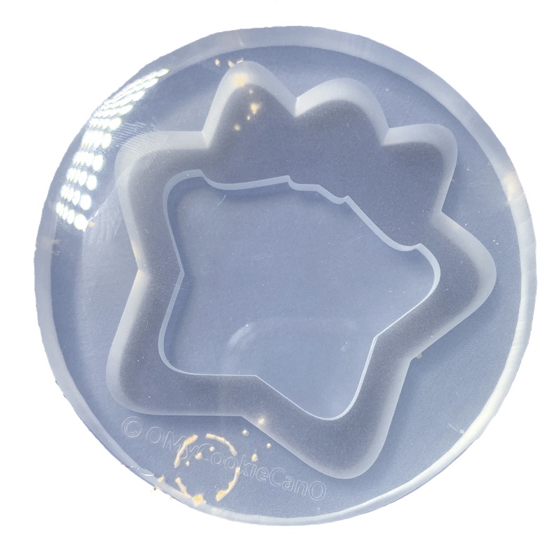 Khuôn Silicone Hình Ngôi Sao / Nơ Dùng Làm Vật Liệu Resin Trang Trí Bàn DIY