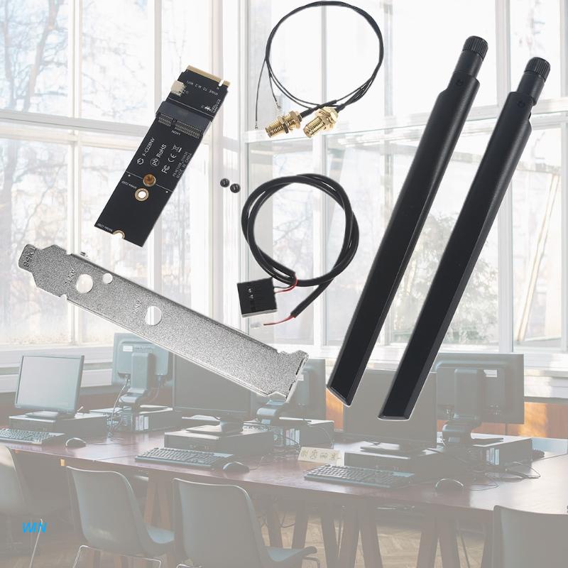 Đầu chuyển đổi thẻ WIN M.2 sang NVME M cho bảng mạch SSD AX200 BCM94360NG